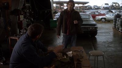 Hey, Sam. Ahem.
Ask me what time it is. - Supernatural
