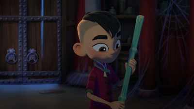 Hey, Sam. Got a
new chore for you! - Gremlins: Secrets of the Mogwai