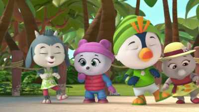 Hey! She didn't say "Penny
says" that time. - Top Wing