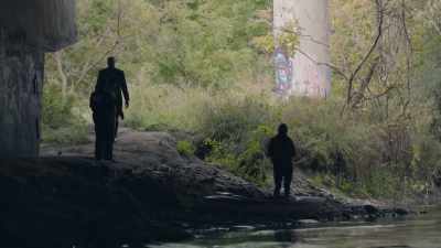 - Hey.
- She found the body. - Coroner