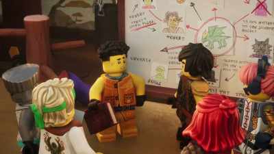 Hey, you should check
the Temple City Museum. - LEGO Ninjago: Dragons Rising