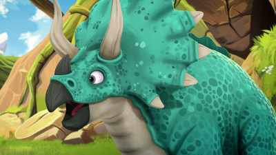 Hey, sis, there's only one thing
missing from this picture... - Gigantosaurus