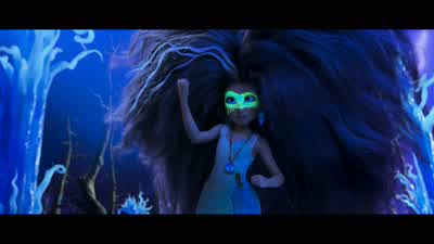 Hey Sister Sunset Yeah Fire HeartYou see those wolf spiders YeahWanna ride them YeahThunder Sisters Thunder SistersThunder Sisters Thunder Sister - The Croods: A New Age