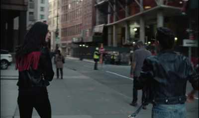 - Hey, slow down.
- I hate those people. - Vox Lux
