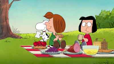 Hey, Snoopy, you wanna join our picnic? - The Snoopy Show