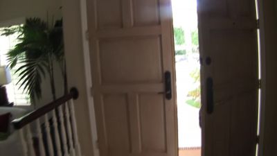 Hey somebody left the front door open - Paranormal Activity 2
