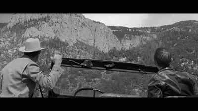 Hey! Somebody's shooting! - Lonely Are the Brave