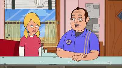 Hey, sorry you didn't get
your psychology blob - Corner Gas Animated
