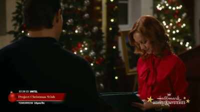 Hey, sorry I was late. - Swept Up by Christmas