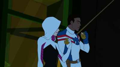 Hey, speaking of living, - Marvel Rising: Chasing Ghosts