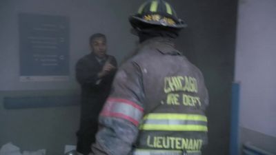 - Hey, stand back.
- No, you get back. - Chicago Fire