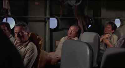 HEY, STANDISH! NOT WHILE
THE TRAIN'S IN THE STATION, EH? - The Flight of the Phoenix