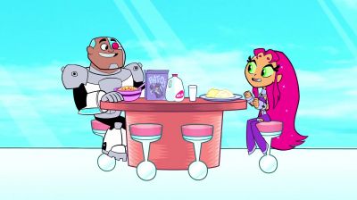Hey Star. Looking sparkly. - Teen Titans Go!