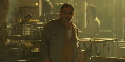 Hey, still flying for Santos, huh? - Jurassic World: Dominion