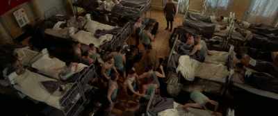 Hey, stop it! Get back to your bunks! - The Last Frontier