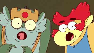 Hey, stop that!
I'm warning you! - ThunderCats Roar