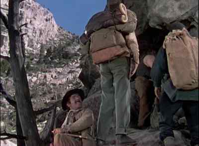 Hey, that stuff! Not in the cave. - For Whom the Bell Tolls