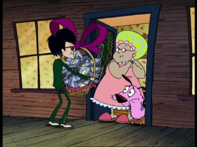 Hey stupid dog - Courage the Cowardly Dog