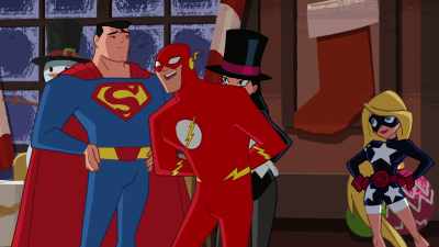 Hey, Superman, I'm
your Secret Santa - Justice League Action