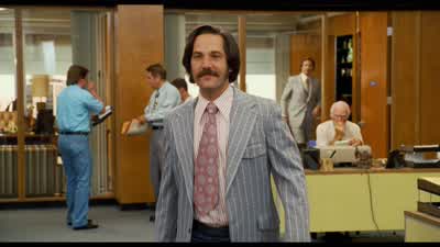 Hey, sweet cheeks. - Anchorman: The Legend of Ron Burgundy