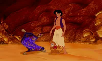Hey, take it easy, Abu. - Aladdin