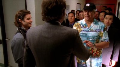 Hey,Ted,this is Chuck,our new employee. - Chuck