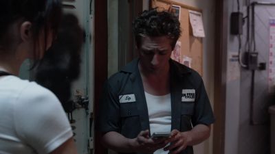 Hey, they tell you
where they paroled him to? - Shameless