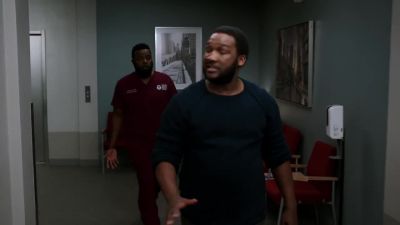 - Hey, Terrell.
Look, man, we gotta talk. - Chicago Med