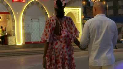 Hey, thank you for, uh,
walking with me - The Real Housewives of Dubai