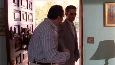 Hey. Thanks for comin'.
Come on in. - Burn Notice
