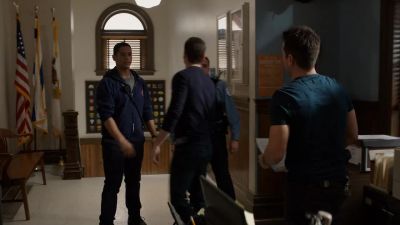 - Hey. Thanks for coming.
- Sure. - Chicago Fire