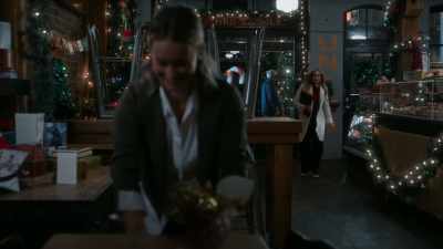 Hey, thanks for sticking
around for me. - Home Sweet Christmas