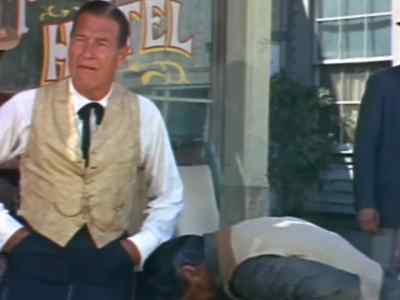 Hey. That was some fight,
mister. - Black Spurs