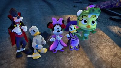Hey! That was the guy who raced
past me at the starting line. - Mickey and the Roadster Racers