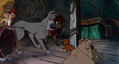 Hey That's Hey that's him Over there - Oliver &amp; Company