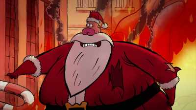 Hey, that's the kid
who wrecked the parade. - Merry Little Batman