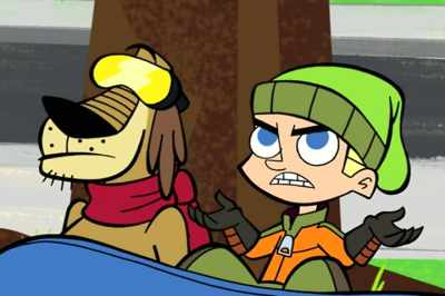 Hey! The weatherman
said massive snow - Johnny Test