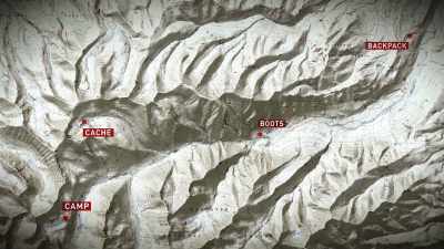 "Hey, was there a hunter
lost up here?" - Missing 411: The Hunted