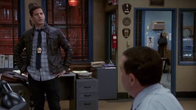 - Hey there, Boyle.
How was your weekend? - Brooklyn Nine-Nine