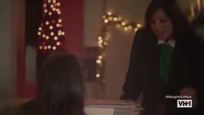 - Hey, there, girly.
Uh, what are you doing? - The Bitch Who Stole Christmas