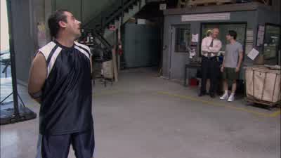 Hey. There he is. Secret weapon! - The Office