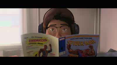 Hey there. - Spider Man: Into the Spider Verse