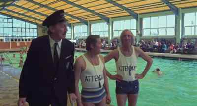 Hey there's Mavis over there without her mum hang on - Holiday on the Buses