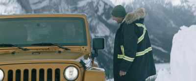 Hey, there's not enough room to pass, - Cold Pursuit