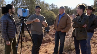 "Hey, there's somethin'
that came out - Beyond Skinwalker Ranch