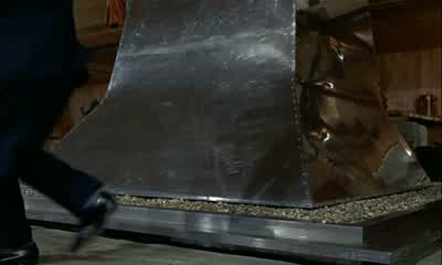 Hey, they closed up the fireplace! - Goldfinger