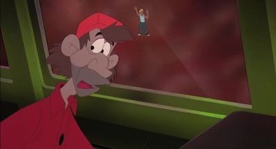 Hey Tone There's a little man on the windshield here - FernGully: The Last Rainforest