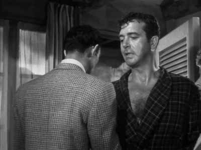 Hey Tony I know a sure cure for a nosebleed - Kansas City Confidential