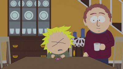 - Hey, Tweek.
- Aah! - South Park