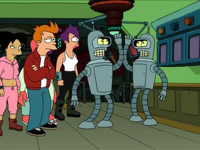 Hey, uh, check it out here. - Futurama